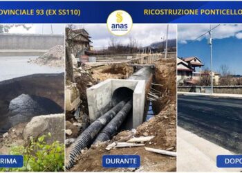 Ricostruito ponte su provinciale 93