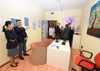 Sala audizioni protette in questura