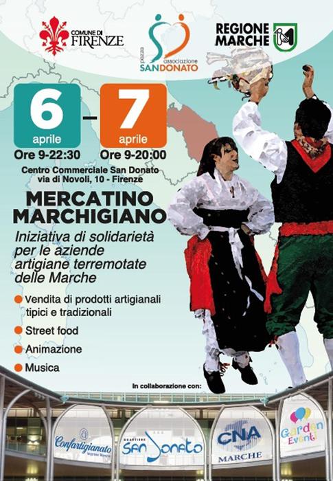 Sisma, Mercatino marchigiano a Firenze