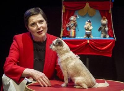 Isabella Rossellini e i suoi animali in 'Link Link Circus'