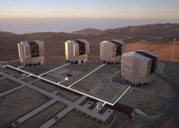 Vista da Terra l’atmosfera di un pianeta alieno
