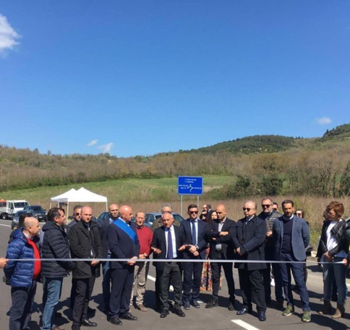 Aperto primo tratto sp Castellelce