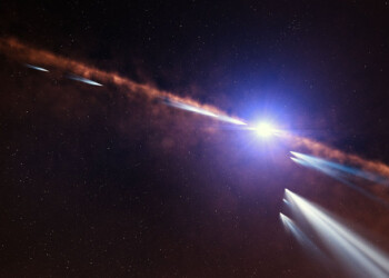 Catturata l’immagine di una cometa aliena
