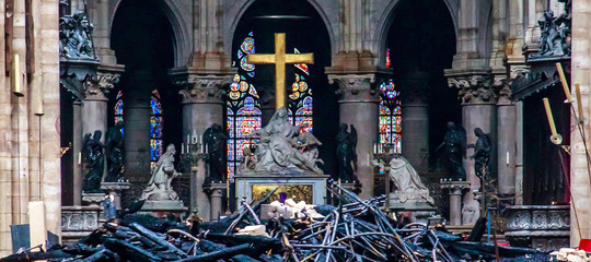 croce reliquie incendio notre dame