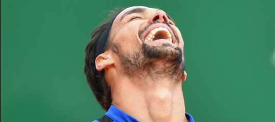 fabio fognini mago vince Montecarlo