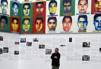 I volti dei ragazzi scomparsi in Messico realizzati con il Lego