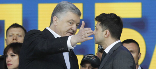 zelensky poroshenko ucraina