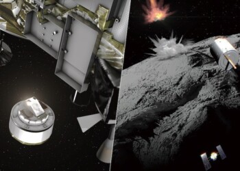 La sonda Hayabusa 2 ha ‘bombardato’ l’asteroide Ryugu