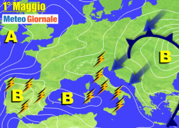 Meteo 7 giorni: vortice freddo. NEVE ALPI ed APPENNINO.