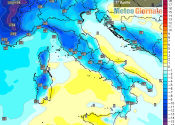 METEO ribaltone col maltempo. Temperature in picchiata, ma non ovunque