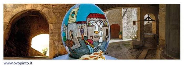 Mostra Ovo Pinto a Civitella del Lago
