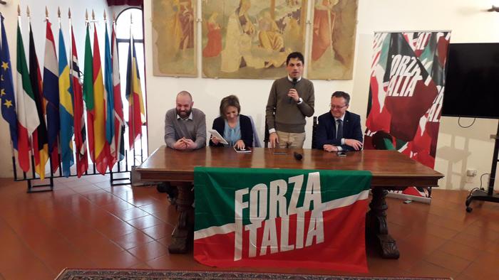 Perugia, presentata la lista di Forza Italia
