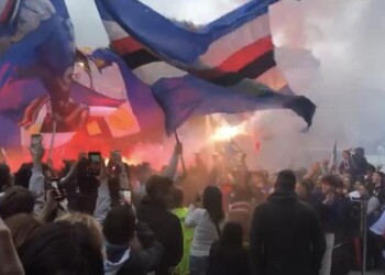 Samp, in 300 sotto ritiro prederby