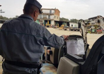 Sbancamenti abusivi, sequestri e denunce