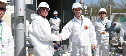 Snam: per la prima volta in Europa fornitura di idrogeno misto a utenti industriali