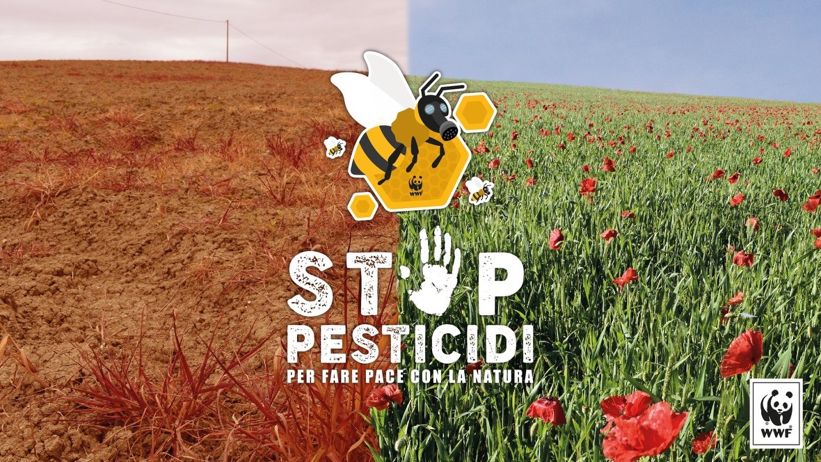 Centinaia di persone in Italia chiedono Stop ai pesticidi
