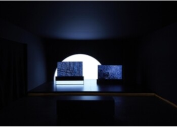 Tv arrotolabile LG è istallazione arte