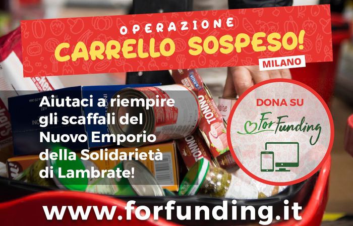 A Milano nasce il ‘carrello sospeso’