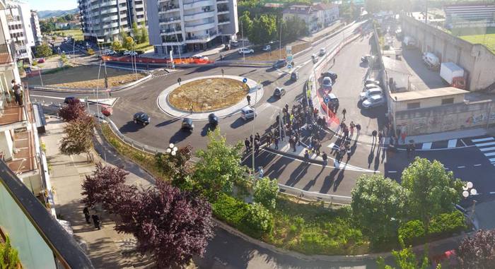 Aperta nuova rotatoria a Rende