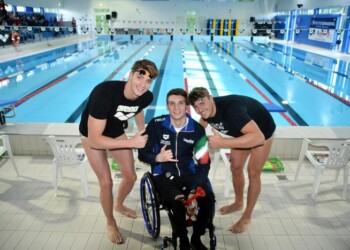 Bortuzzo ospite 24ore nuoto Tolentino