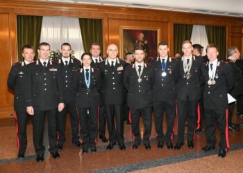 Carabinieri: atleti altoatesini ricevuti a Roma