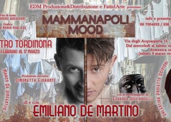 Emiliano De Martino e la sua  “MAMMA NAPOLI MOOD”
