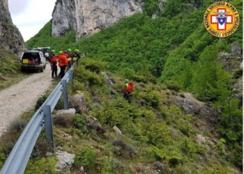 Escursionista ferito in canyon Majella