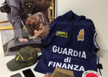 Gdf Trento sequestra 2,2 kg di eroina