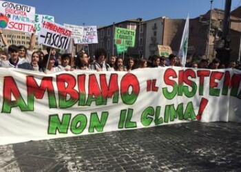 Global Strike a Roma, ‘Cambiamo il sistema non il clima’ 