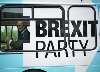 Il Brexit Party è avanti nei sondaggi in vista delle Europee 2019