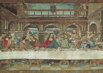 La Cena di Leonardo per Francesco I: un capolavoro in seta e argento