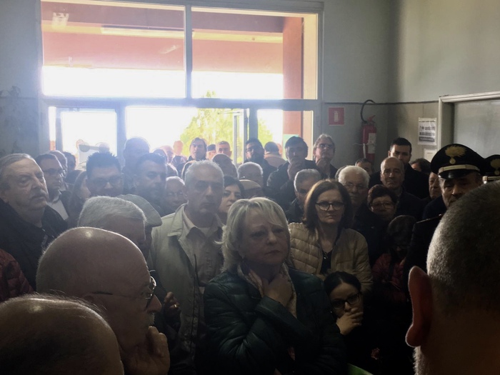 Laboratorio analisi a rischio, protesta