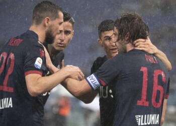 Lazio-Bologna 3-3, rossoblù salvi