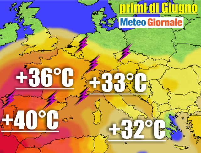 immagine 1 articolo meteo 15 giorni maltempo e poi caldo africano