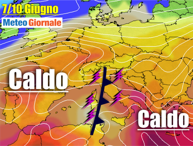 immagine 1 articolo meteo estivo ma con temporali