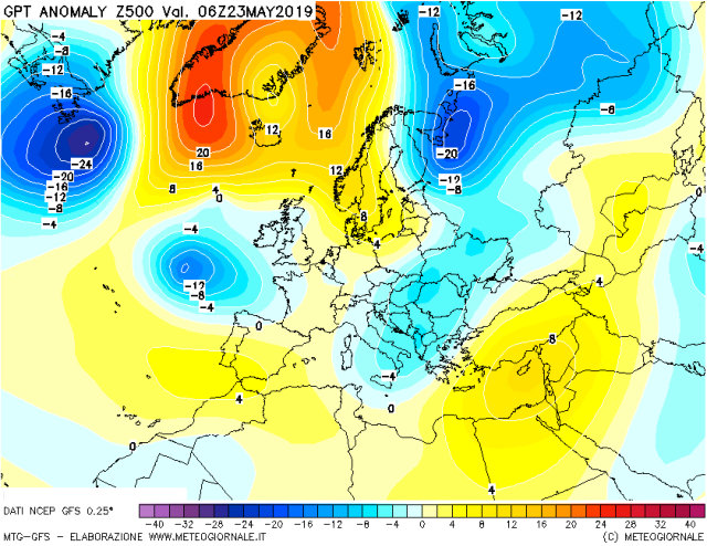 immagine 3 articolo meteo lungo termine europa e italia trend