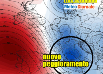 Meteo settimana: arriva un po’ di caldo, poi di nuovo maltempo
