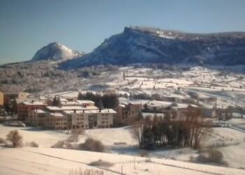 Molise, torna la neve in montagna