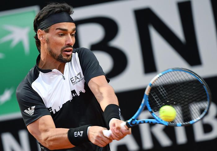 Open Italia: Fognini ok, battuto Tsonga