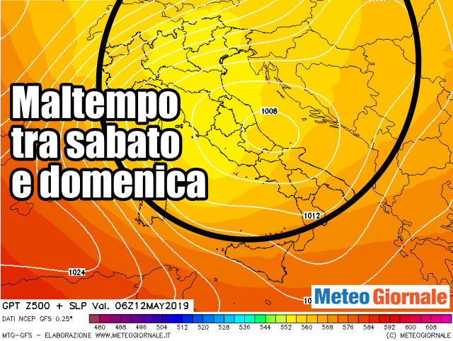 immagine 1 articolo previsioni meteo weekend peggioramento per tutta italia