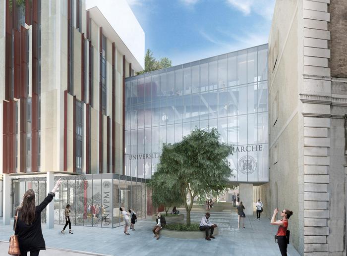 Progetto nuovo Rettorato Univpm Ancona