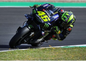 Rossi deluso, prima giornata difficile