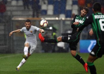 Sassuolo-Roma 0-0 sotto la pioggia