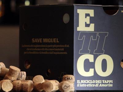Progetto Etico, il box per la raccolta dei tappi