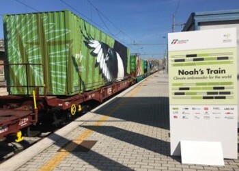 Sostenibilità: Noah’s Train in Italia, tappa a stazione Roma Tiburtina  