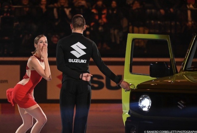 Suzuki vola anche sul… ghiaccio