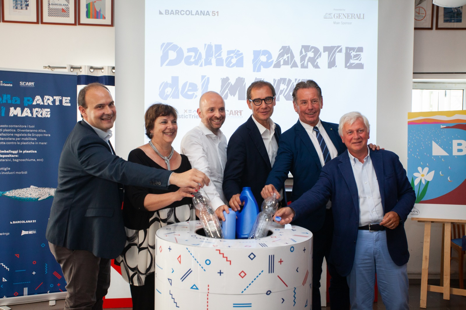 Ambiente: Scoccimarro, progetto Barcolana promuove arte e mare pulito
