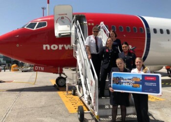 Da oggi volo Norwegian Napoli-Oslo