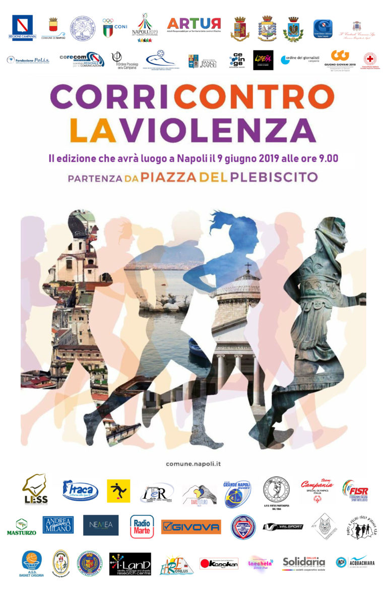L’UNIVERSIADE PARTNER DELLA MARATONA “CORRI CONTRO LA VIOLENZA”