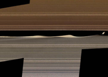 Gli anelli di Saturno ‘scolpiti’ da piccole lune